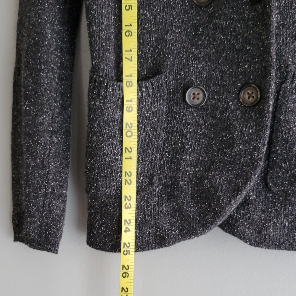 Banana Republic Double Breasted Cardigan Wool Blend Sweater Size S - Picture 7 of 9